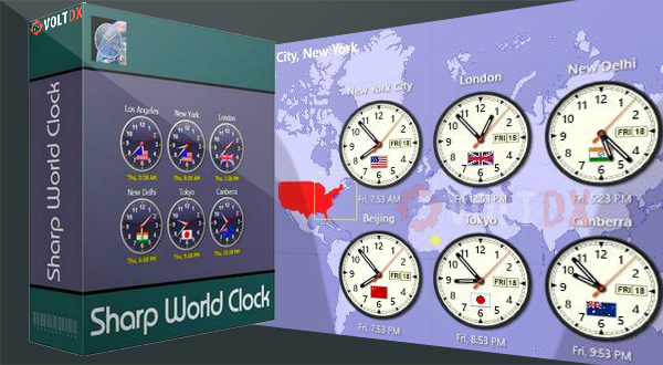 Sharp World Clock 9.6.4 for ios download free
